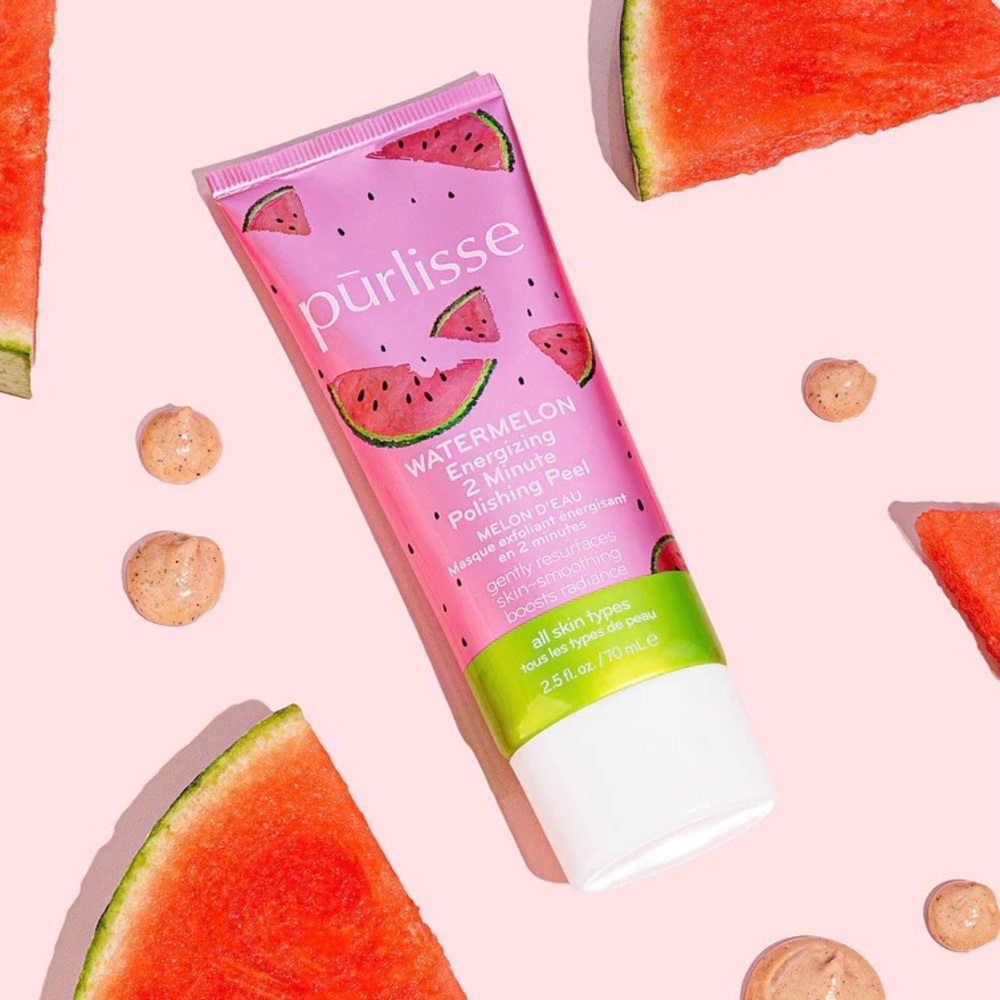 BRAND NEW - 2-Pack Face Pumpkin + Ginger Mask & Watermelon Peel from Pūrlisse - Picture 3 of 16
